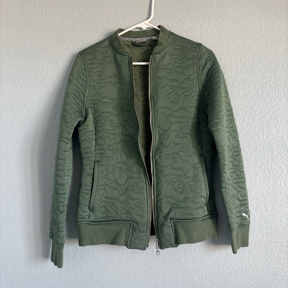 Puma Jackets & Blazers - Puma Green Quilted Jacket